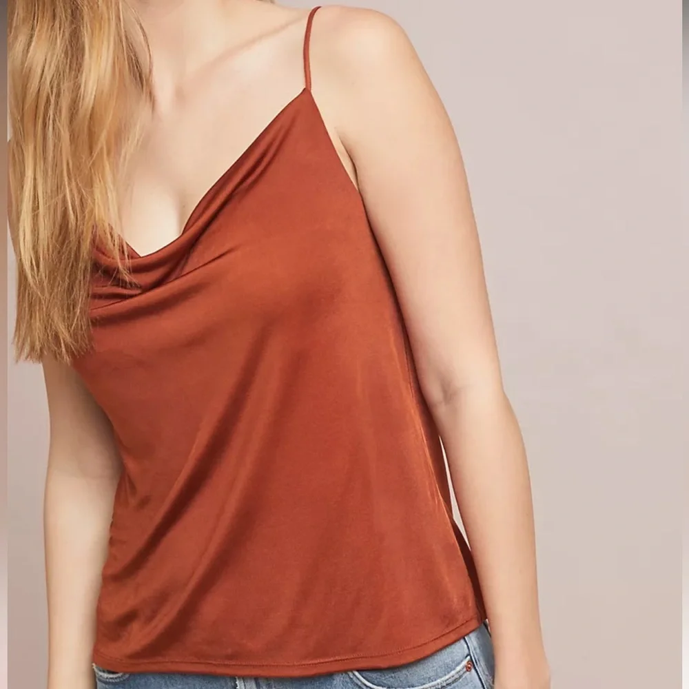 ANTHROPOLOGIE Claremont Draped Cami - Picture 2 of 7